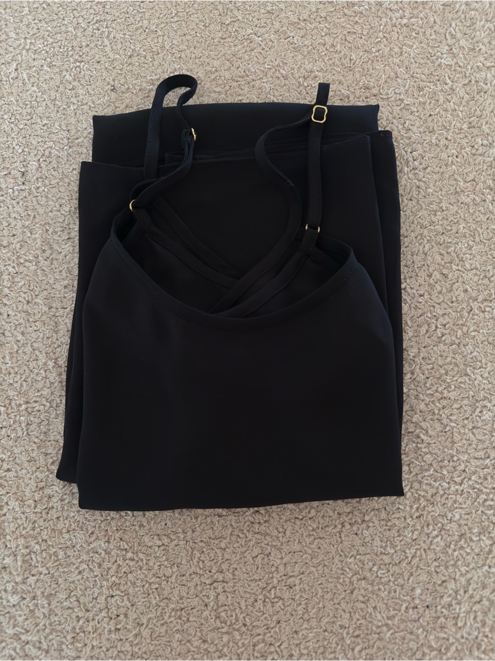 🖤 J.Crew Black Slip Dress - Size XXXS
